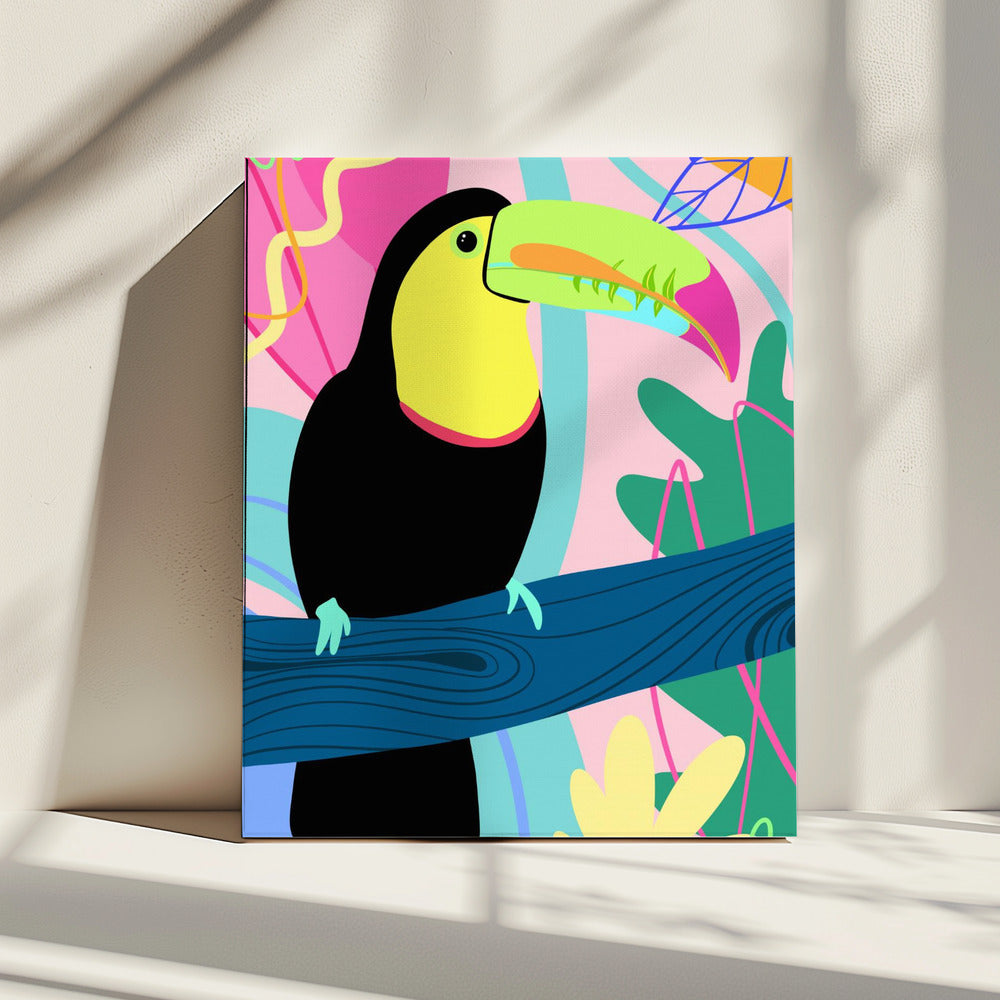 Colorful Toucan | Canvas