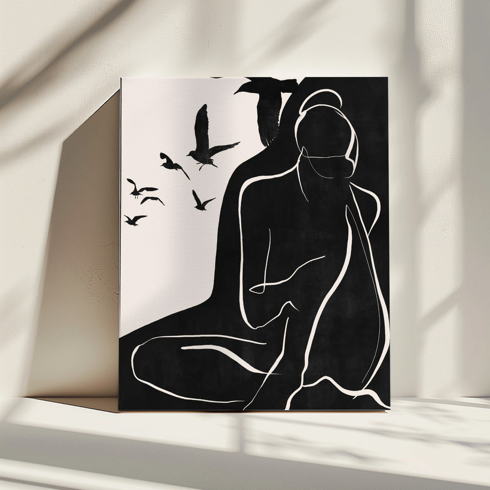 Flying Birds | Canvas