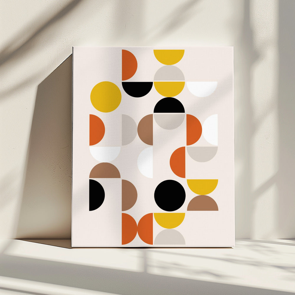 Mid Century Pattern | Canvas