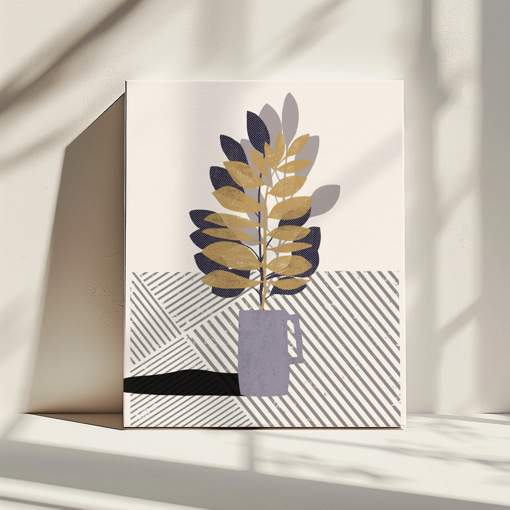 Vase a By Catsanddotz 5 To 7      30 X 42 Inches L | Canvas