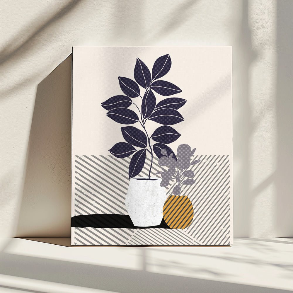 Vase B By Catsanddotz 5 To 7      30 X 42 Inches L | Canvas