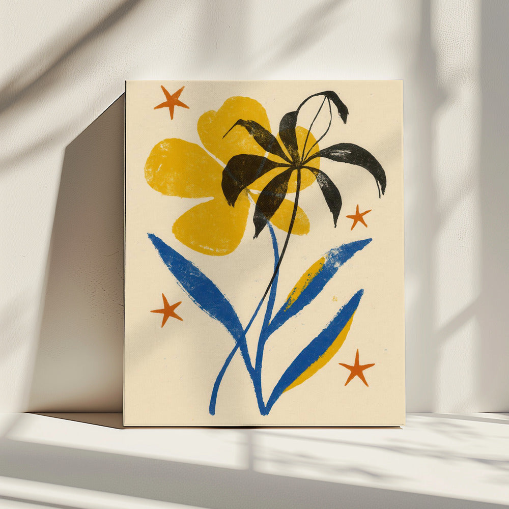 Starry Floral Dance | Canvas