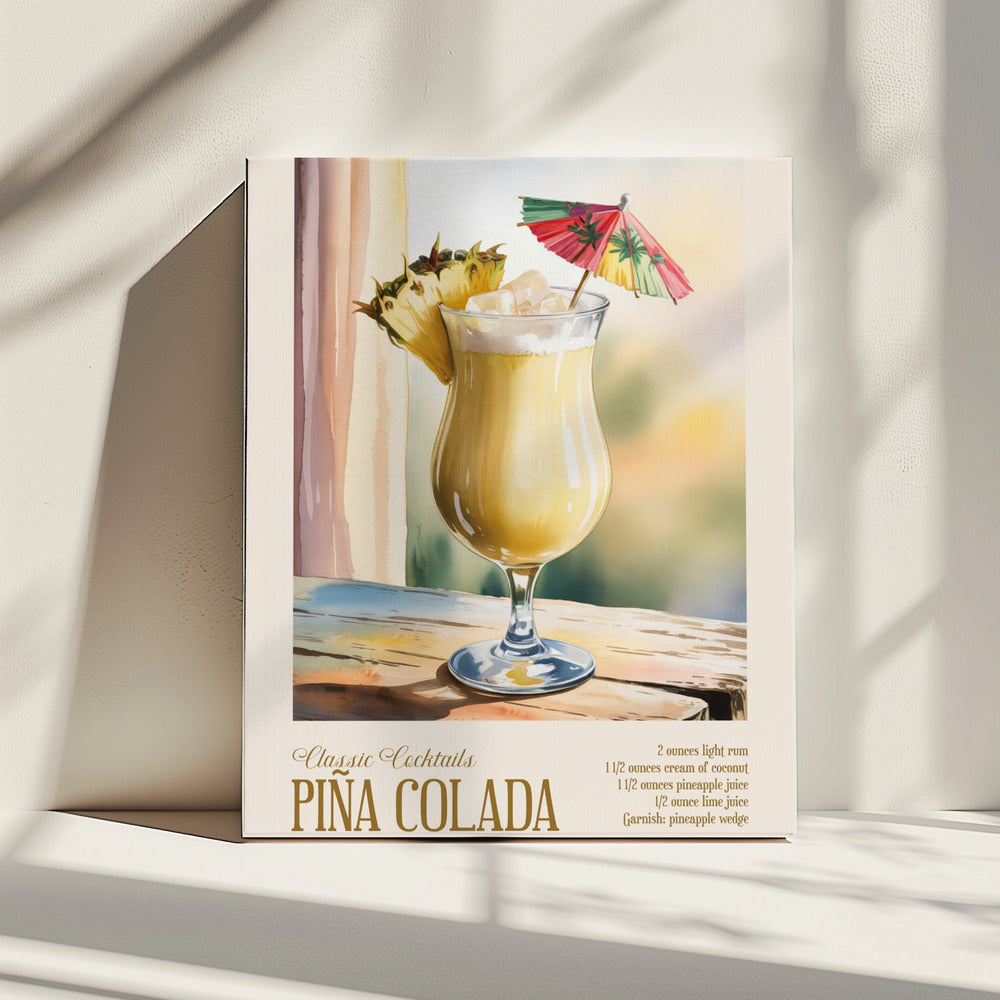 Classic Cocktails - Pina Colada | Canvas