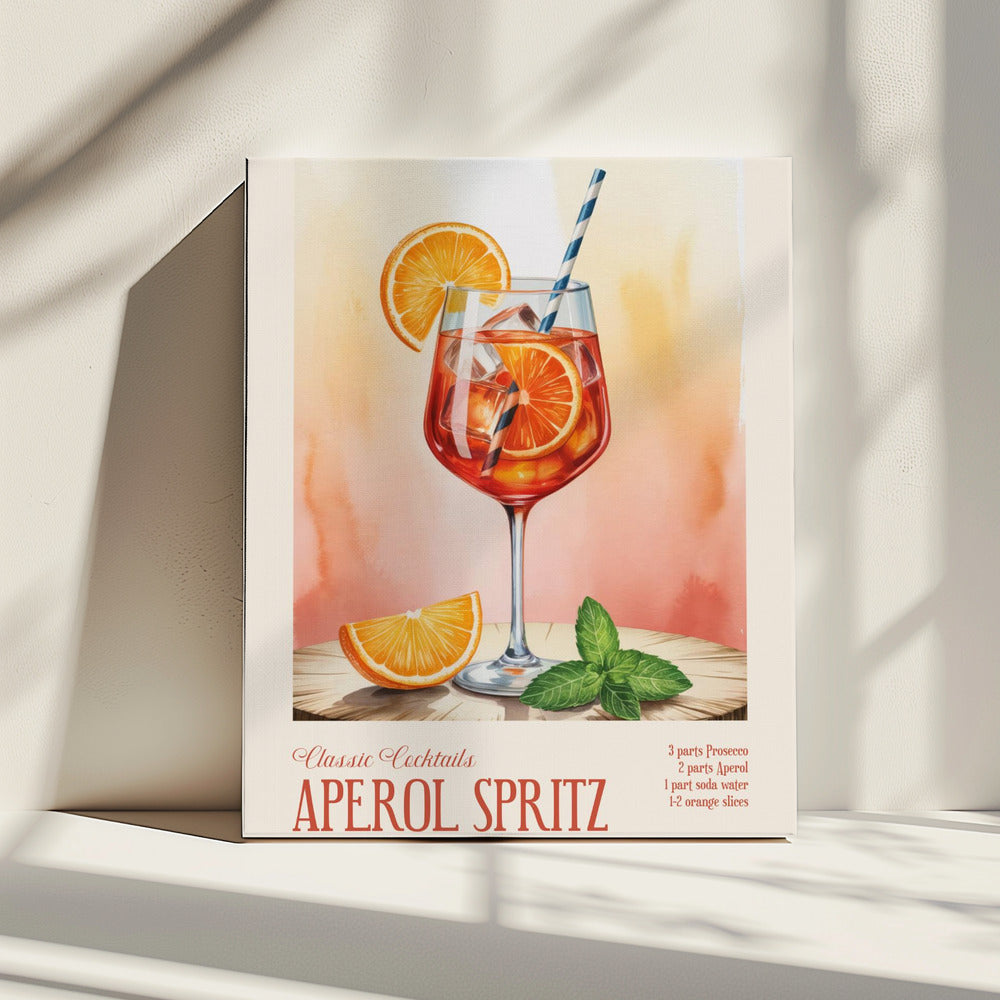 Classic Cocktails - Aperol Spritz | Canvas