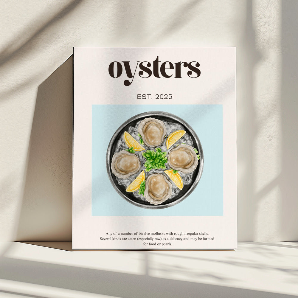 Oysters | Canvas