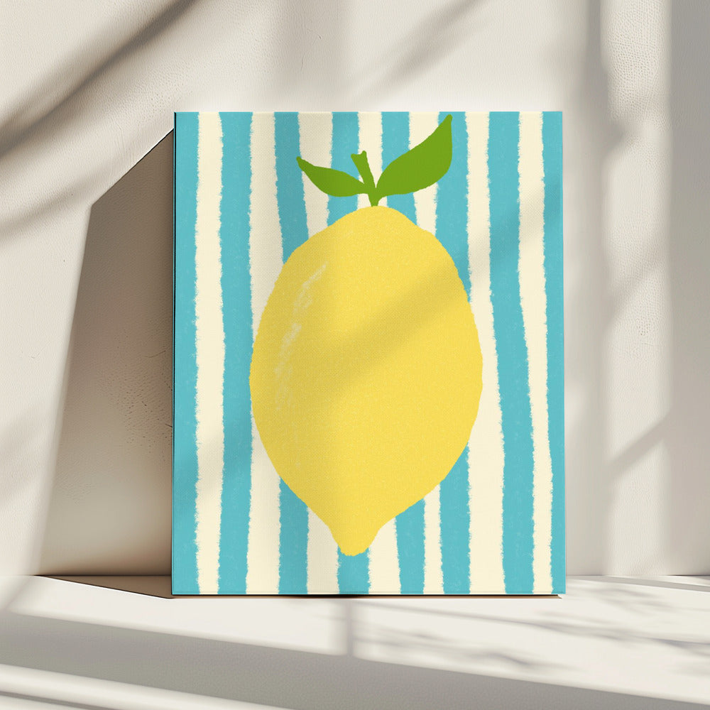 Limone light blue | Canvas