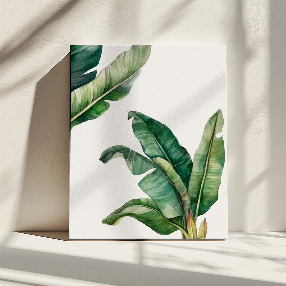 Green Leaves | Canvas
