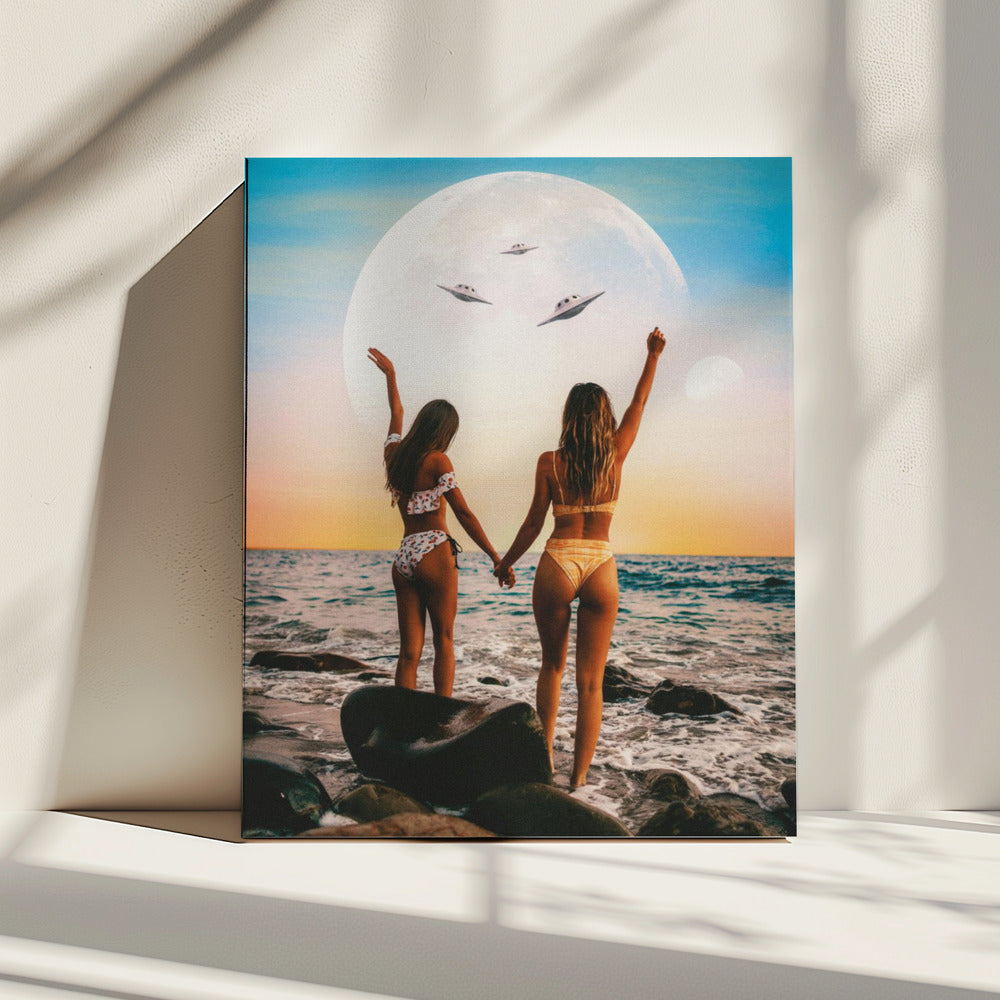 Here We Are, UFO | Canvas