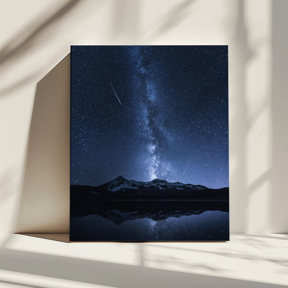 Galaxies Reflection | Canvas