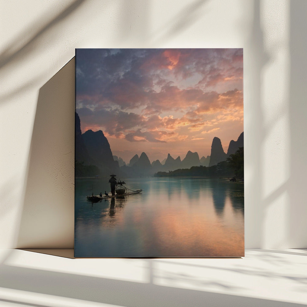 Li River Sunrise | Canvas