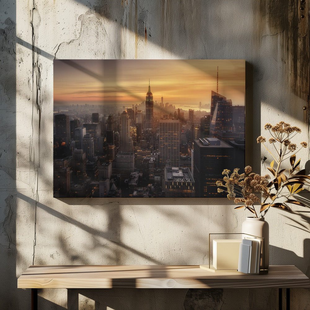 Manhattan's light | Canvas