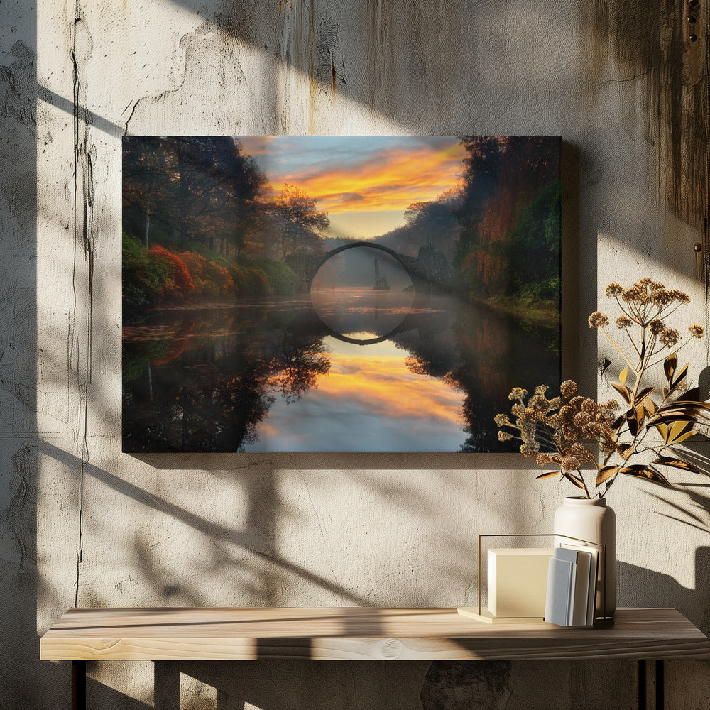 Autumn garden... | Canvas