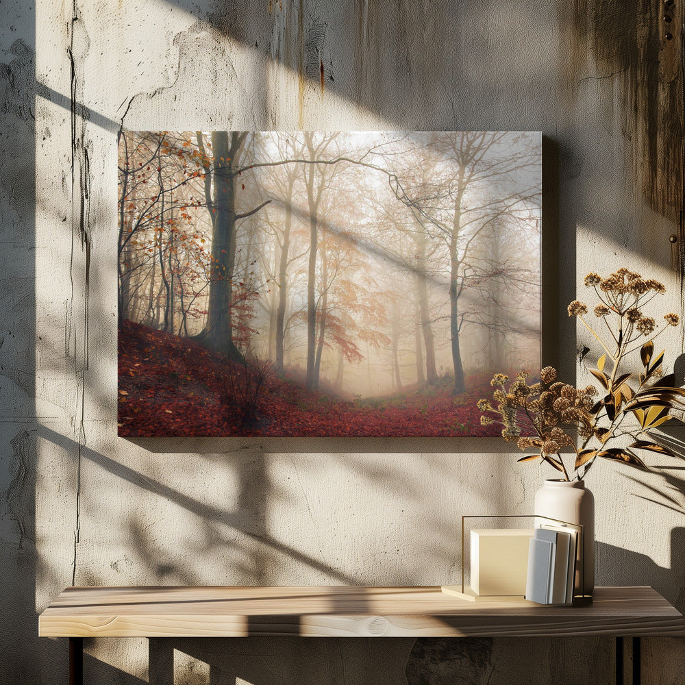 Waiting for the deer. | Canvas