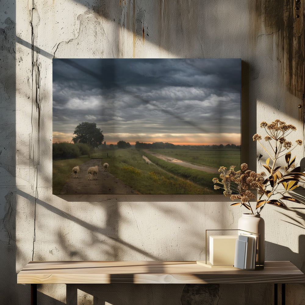 Waving clouds | Canvas