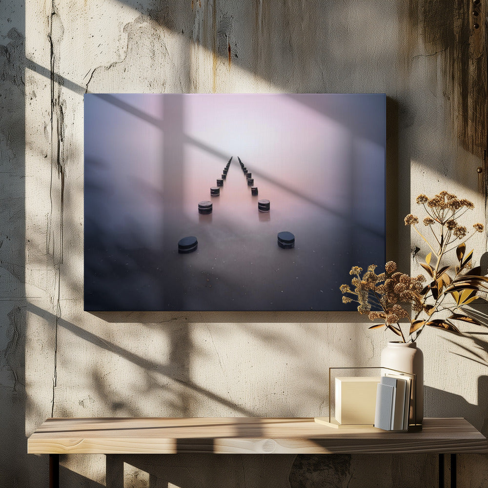 Alone in the silence | Canvas