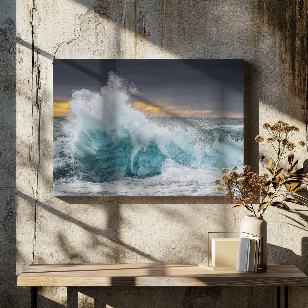 Icy wave | Canvas