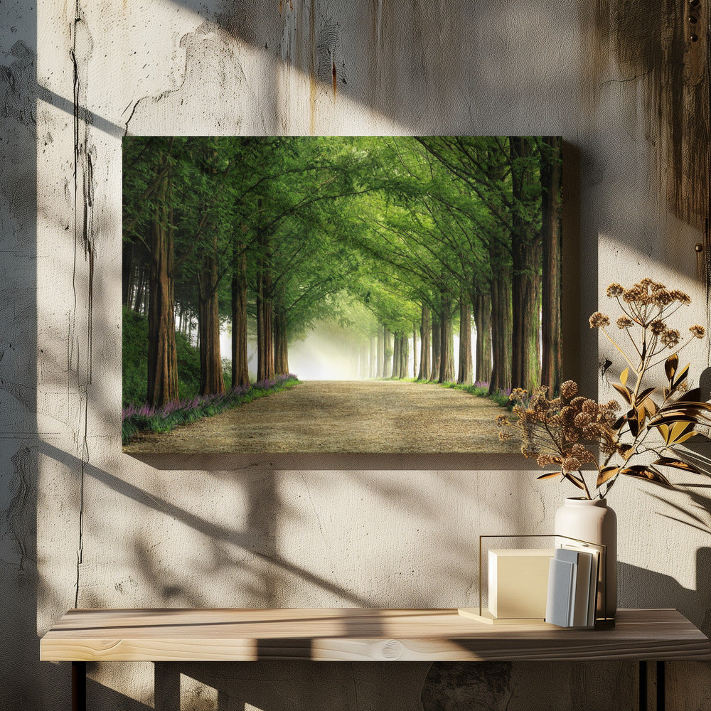 Metasequoia Road | Canvas