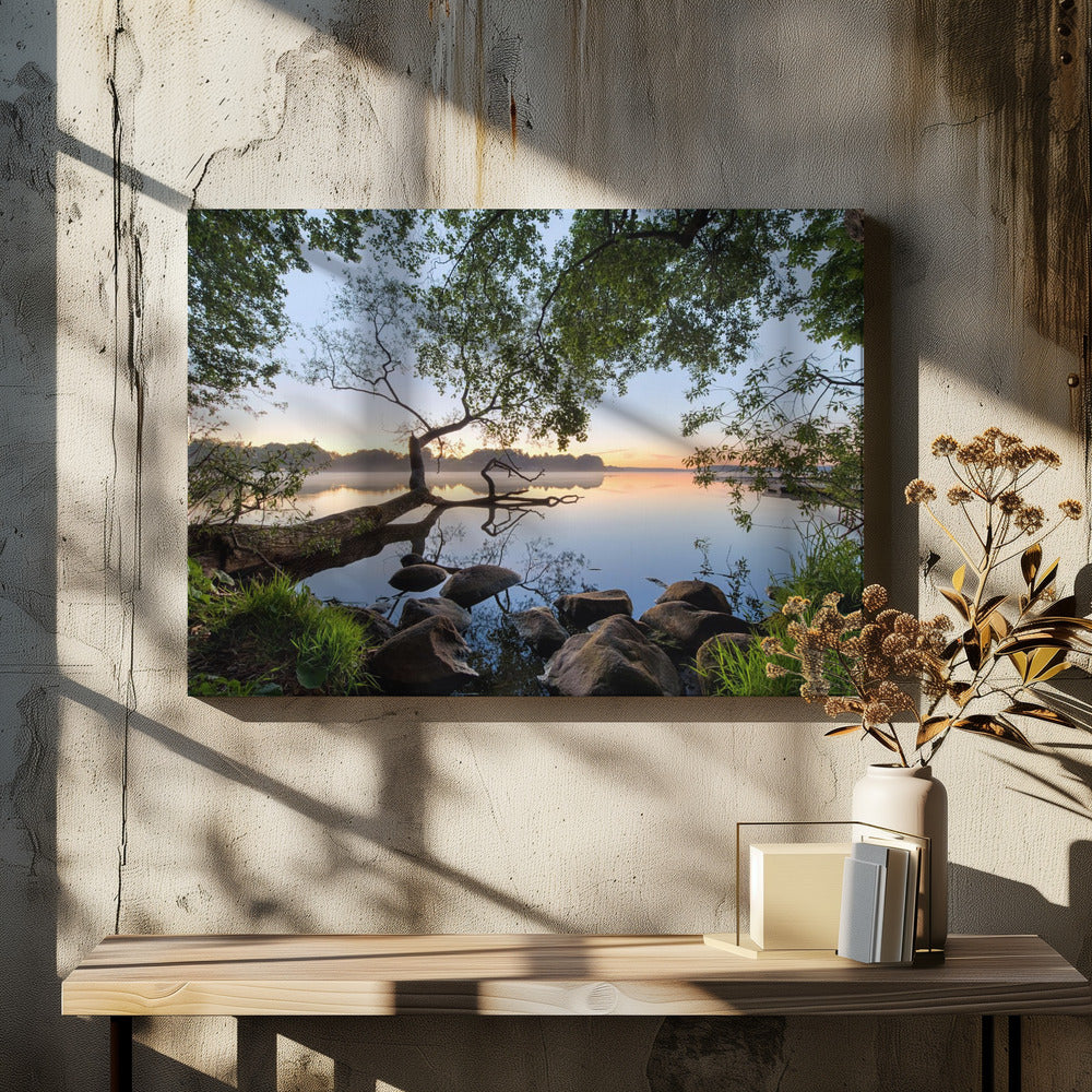 Lake view | Canvas