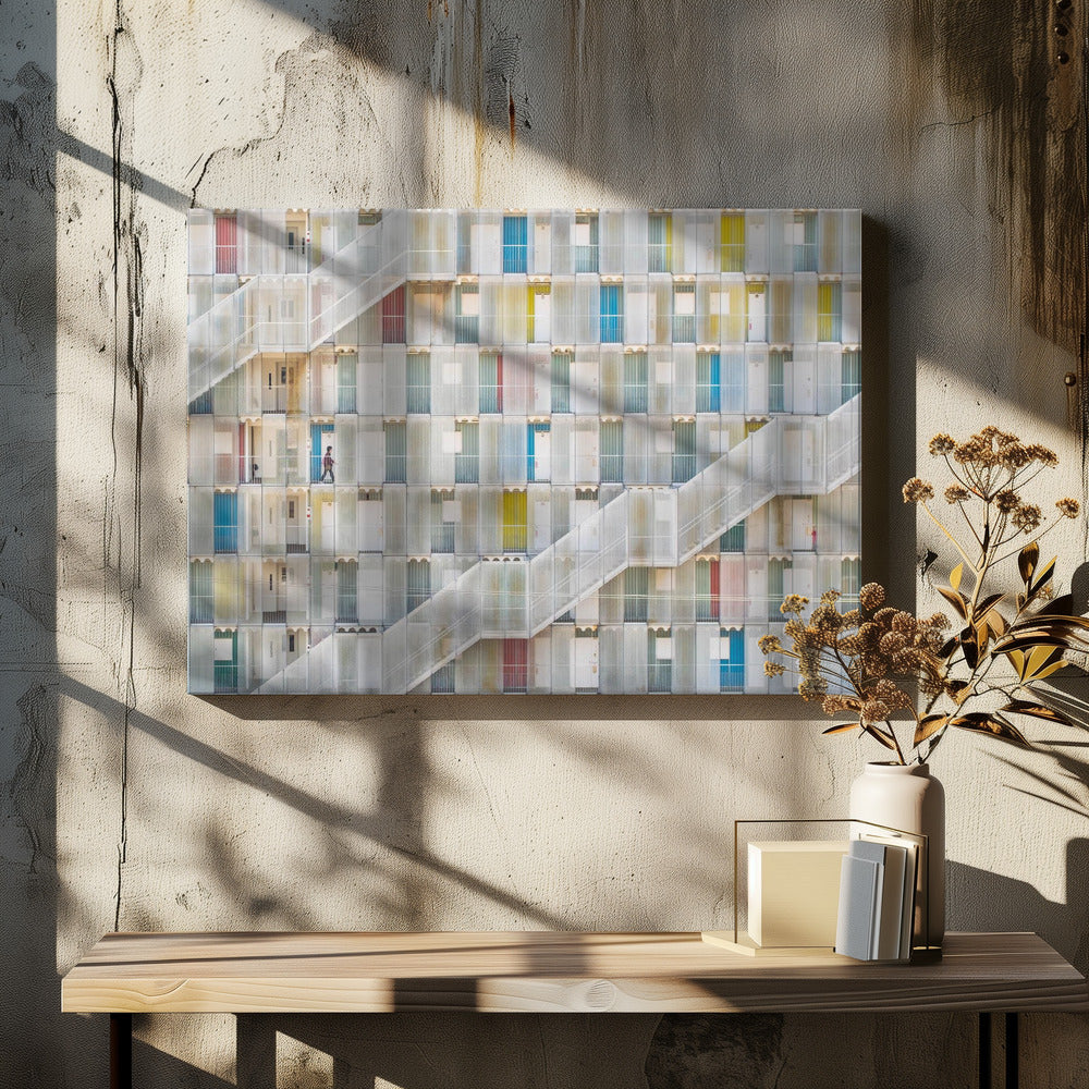 Colorful apartment | Canvas