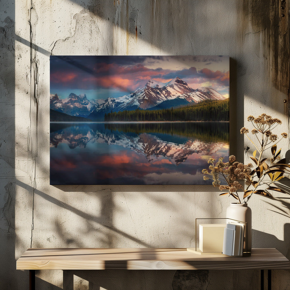 Maligne Color. | Canvas