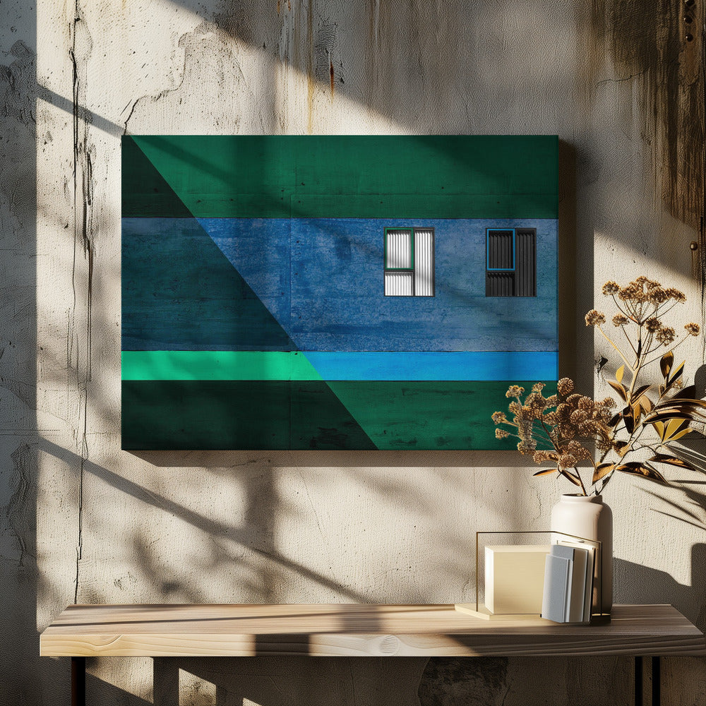 Blinds in black &amp; white. | Canvas