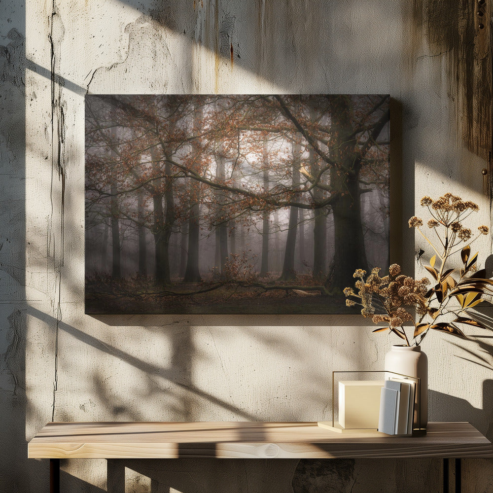 Foggy memory  of the past | Canvas
