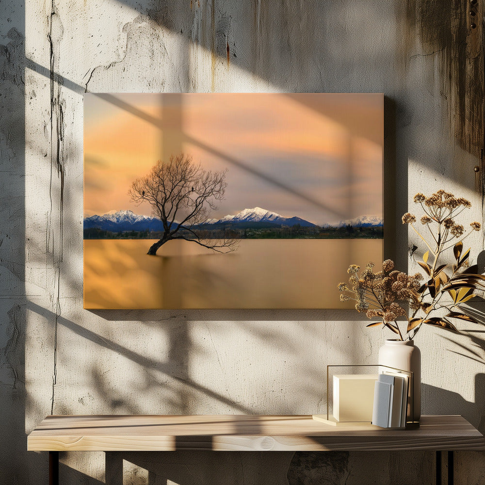 Morning glow of the Lake Wanaka | Canvas