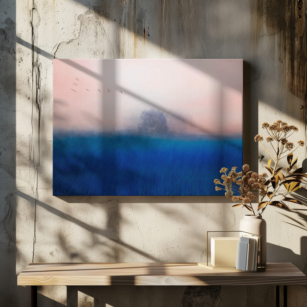 The Tree on the Blue | Canvas