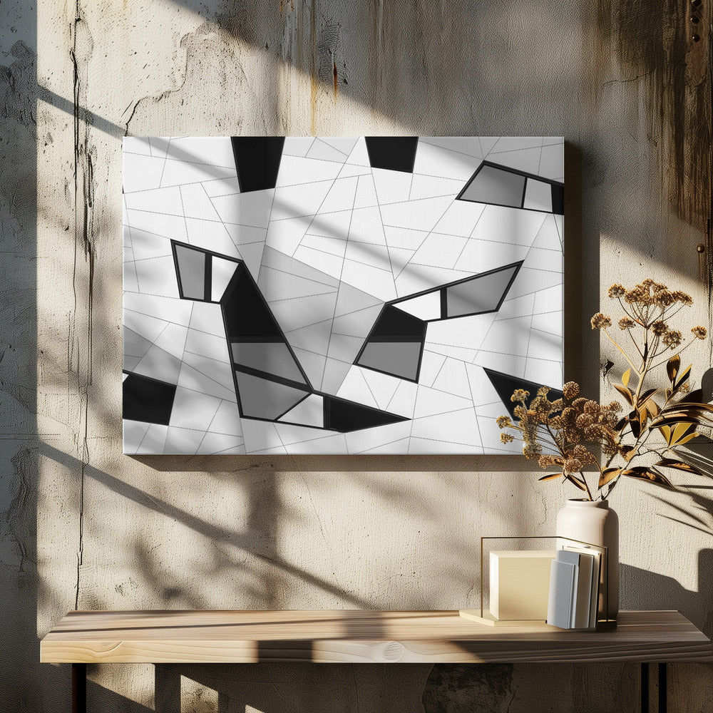 Puzzle of lines | Canvas