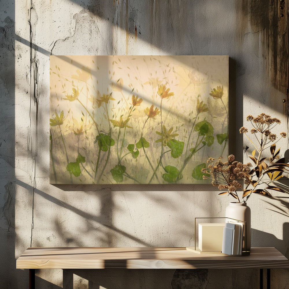 Sunny flowers | Canvas