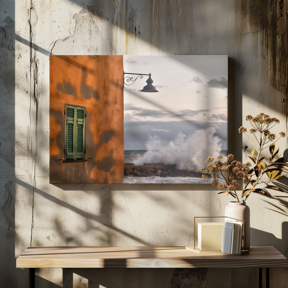 The wall and the wave | Canvas