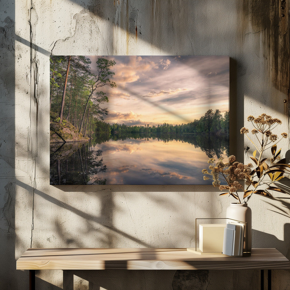 Lake tarmsjÃ¶n, Sweden | Canvas