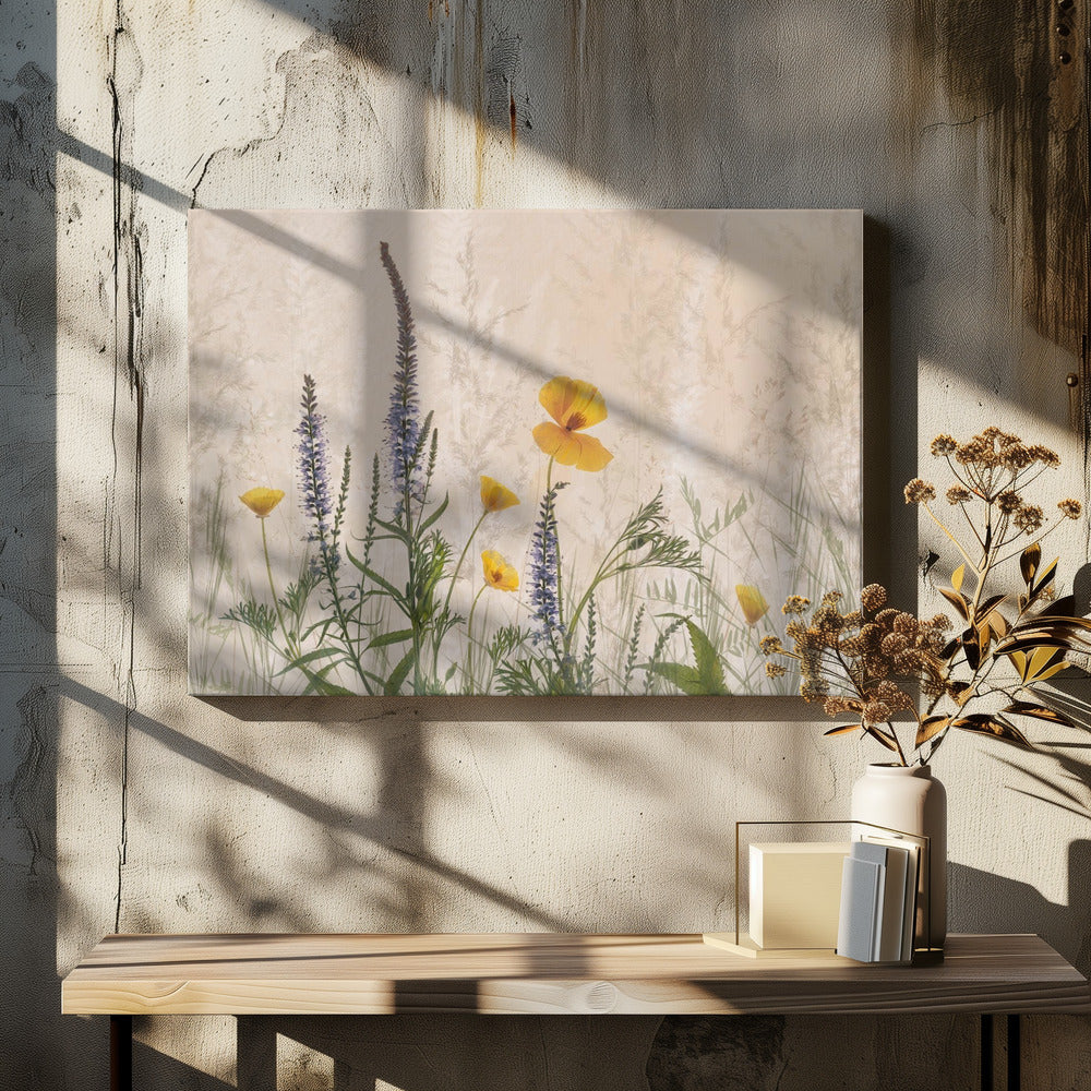 Dreaming of flowers | Canvas