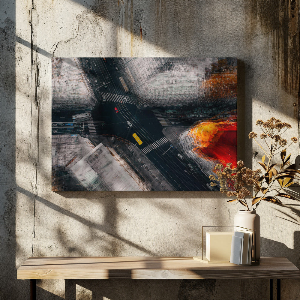 Moscow crossroad | Canvas