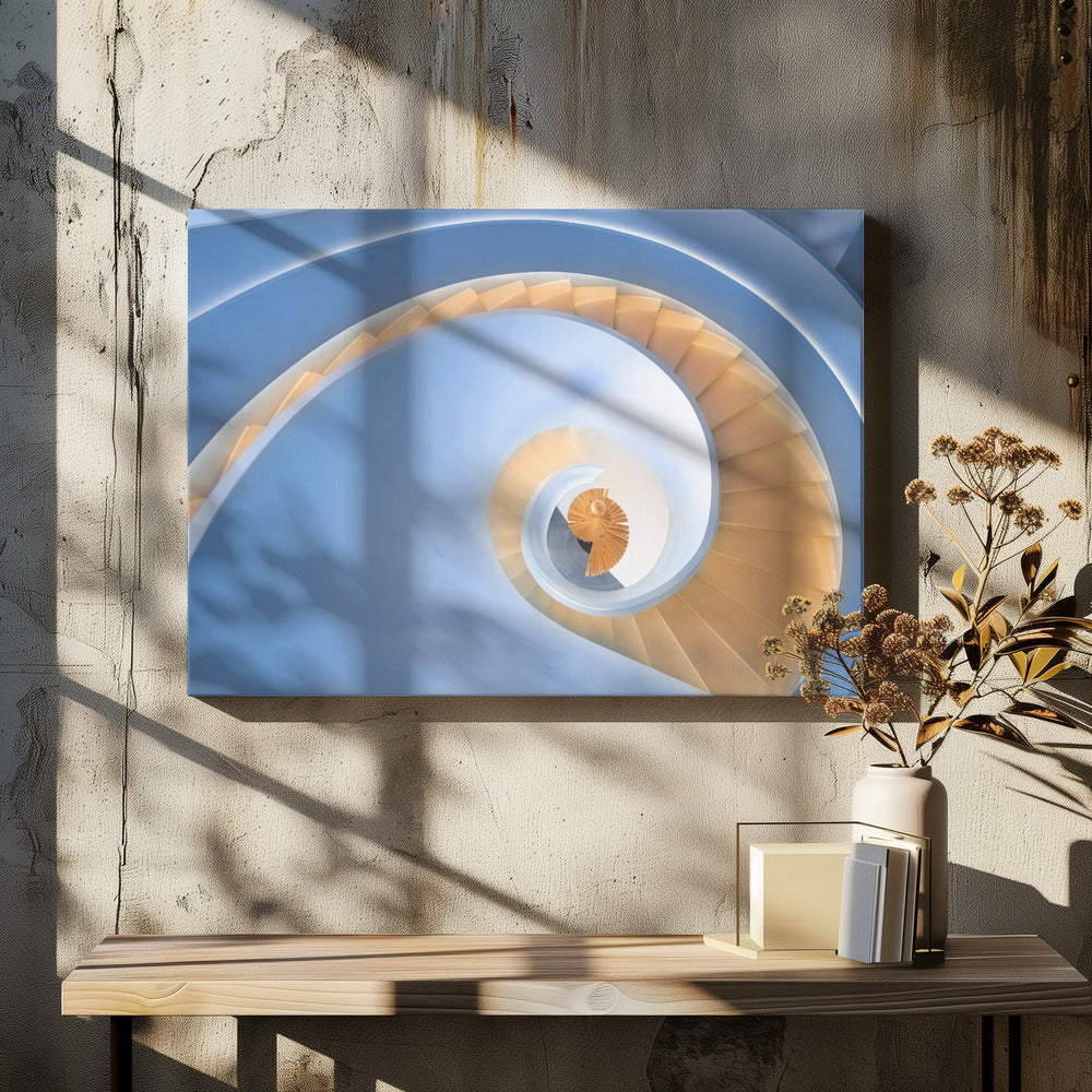 spiral stairs | Canvas