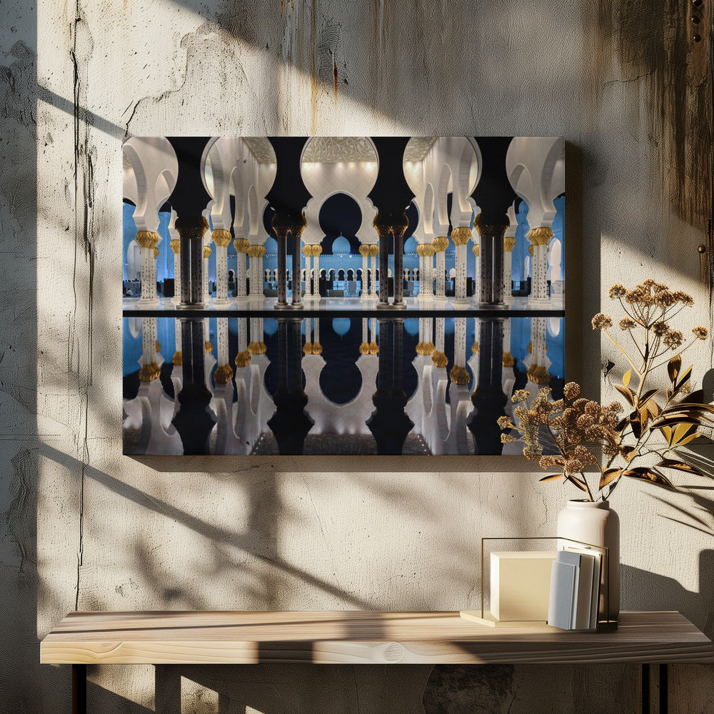 Blue Hour &amp; Reflection | Canvas