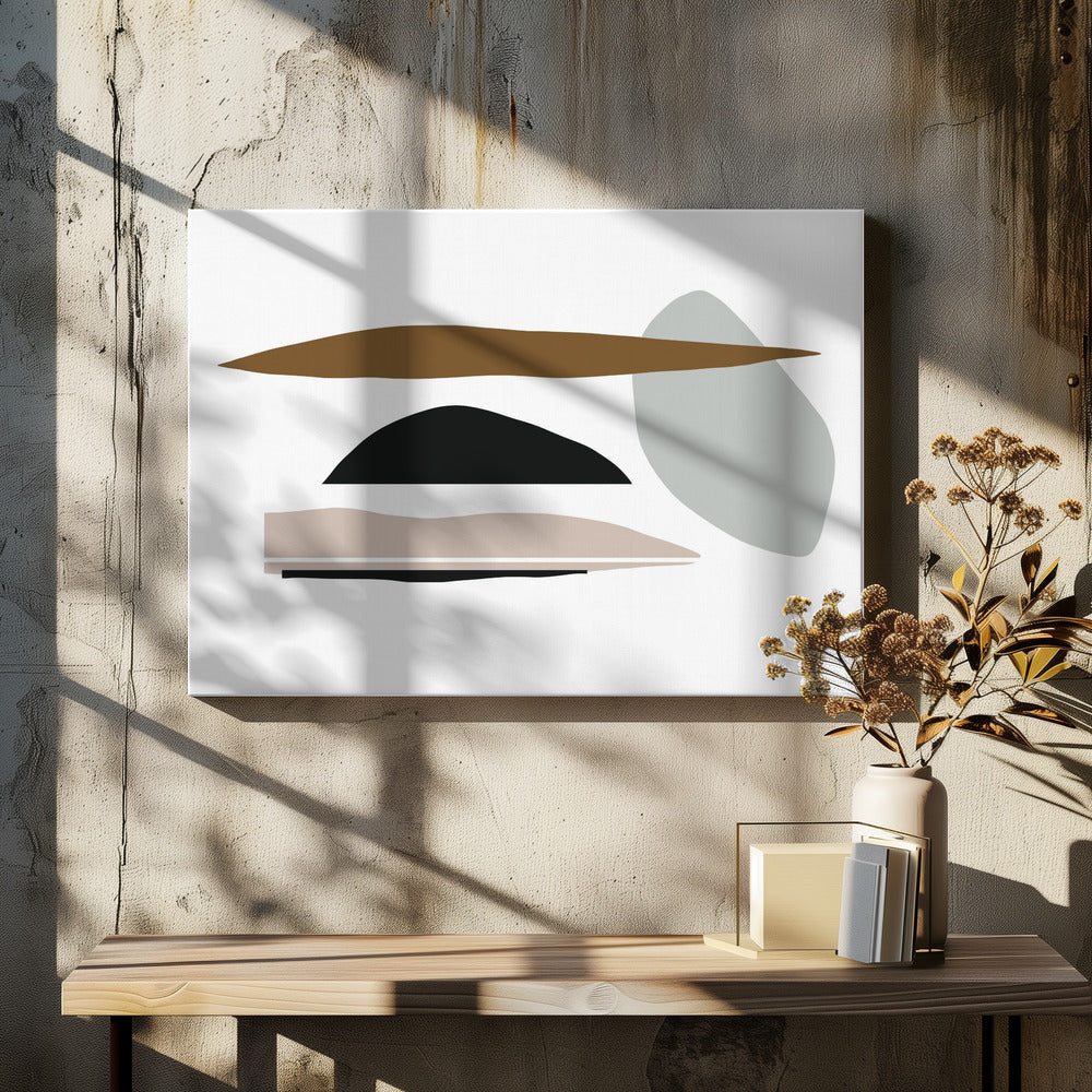 Organic Shapes And Earthy Tones | Canvas