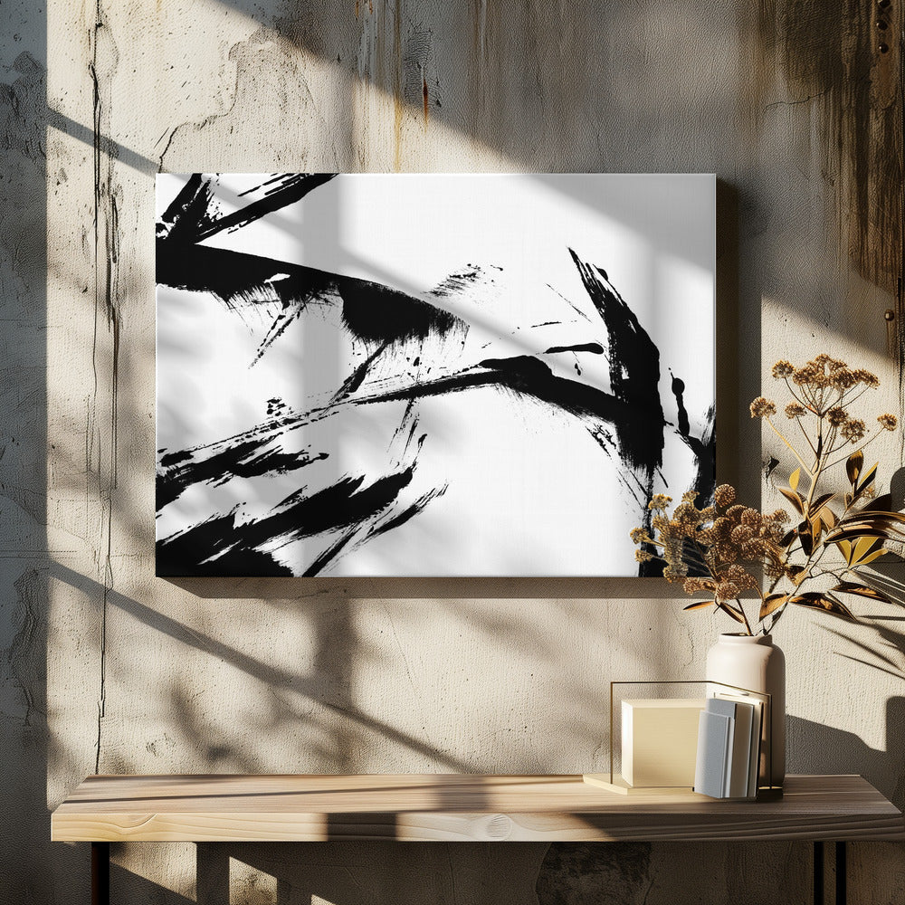 Feathery Streak | Canvas
