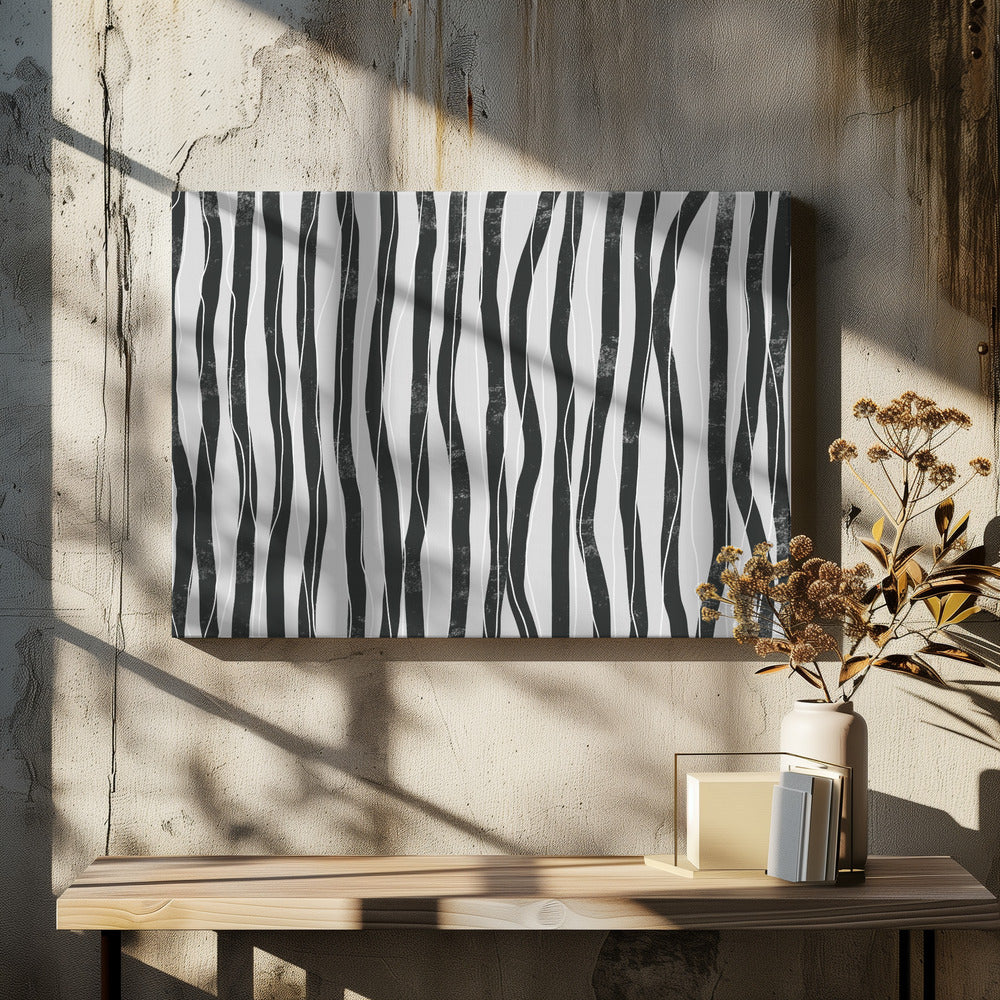 Wave Stripes | Canvas