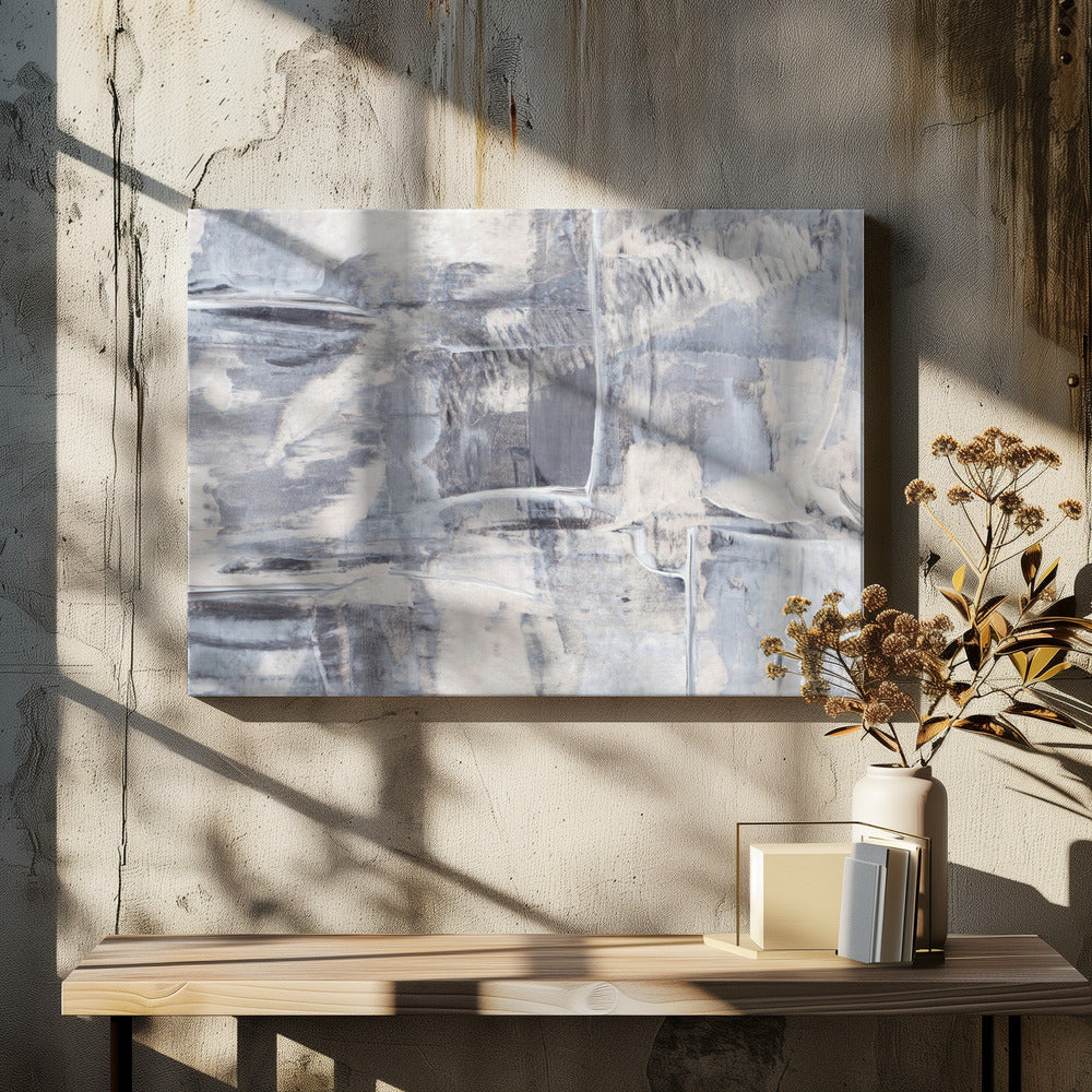 Textured Brushstrokes with Muted Tones | Canvas