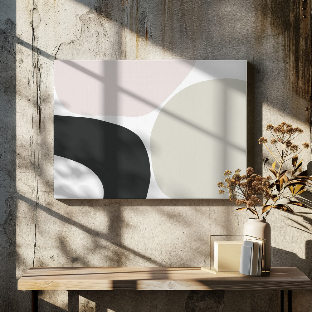 Calm Shapes Flow | Canvas