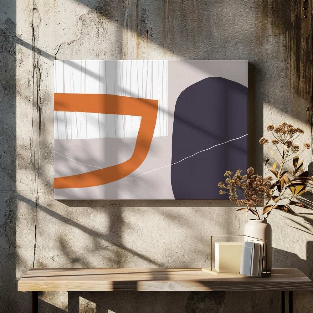 Bold Geometric Shapes | Canvas