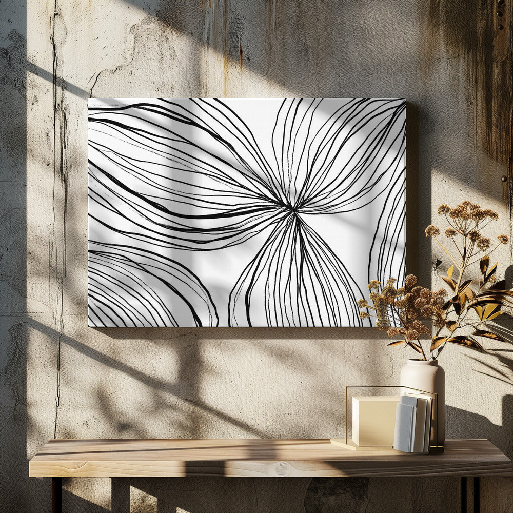 Flowing Petals | Canvas