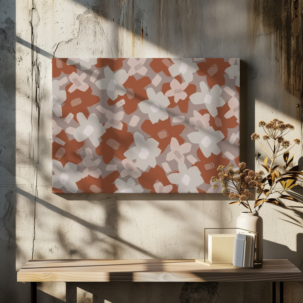 Rustic Blossom Field | Canvas