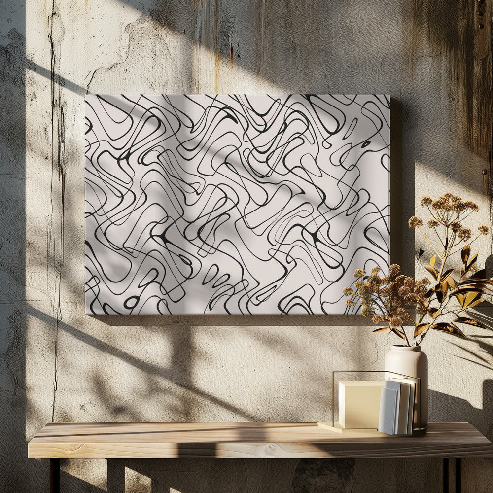Fluid Lines Dance | Canvas
