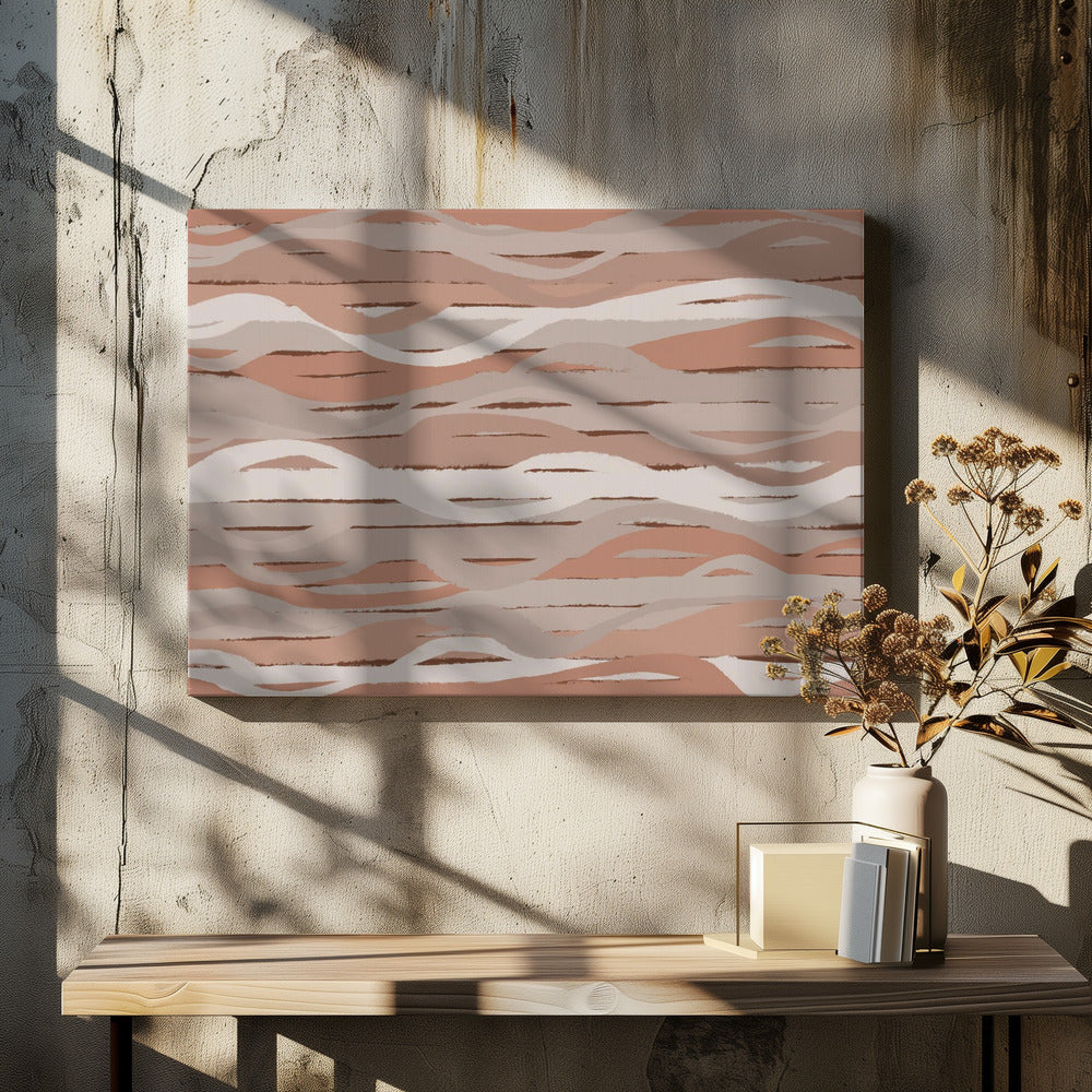 Earthy Waves | Canvas