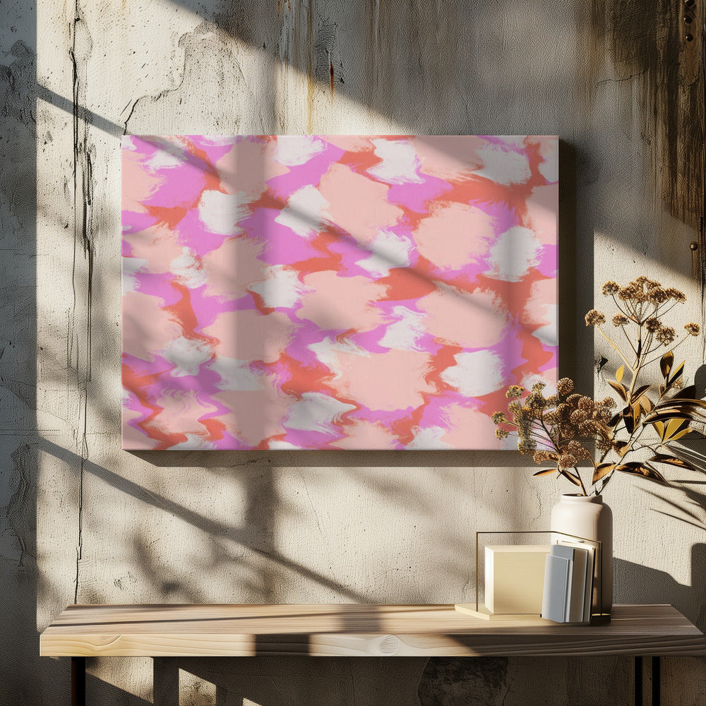 Floral Dream Waves | Canvas