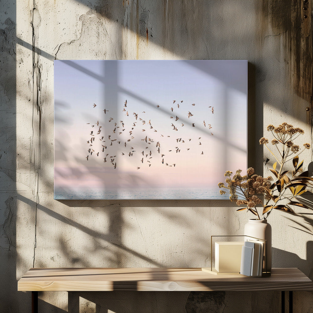 Sunset Flight | Canvas