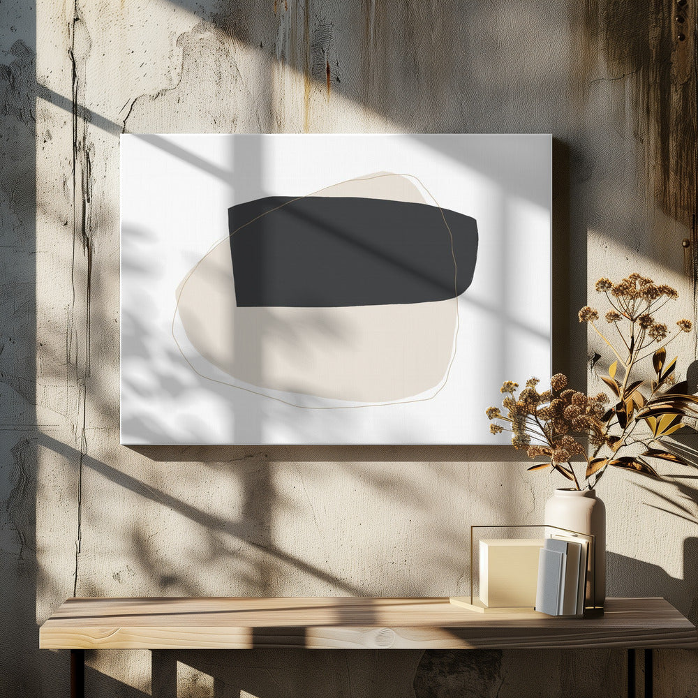 Geometric Shapes and Neutral | Canvas