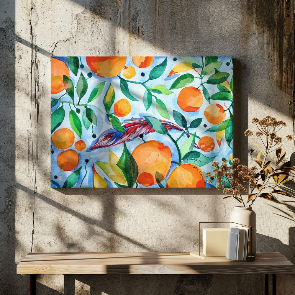 Orange Blue | Canvas